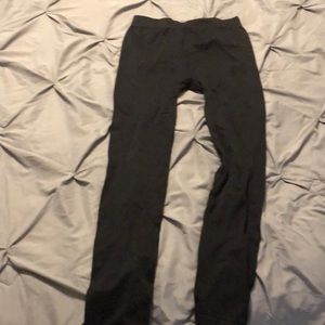 Black leggings one size